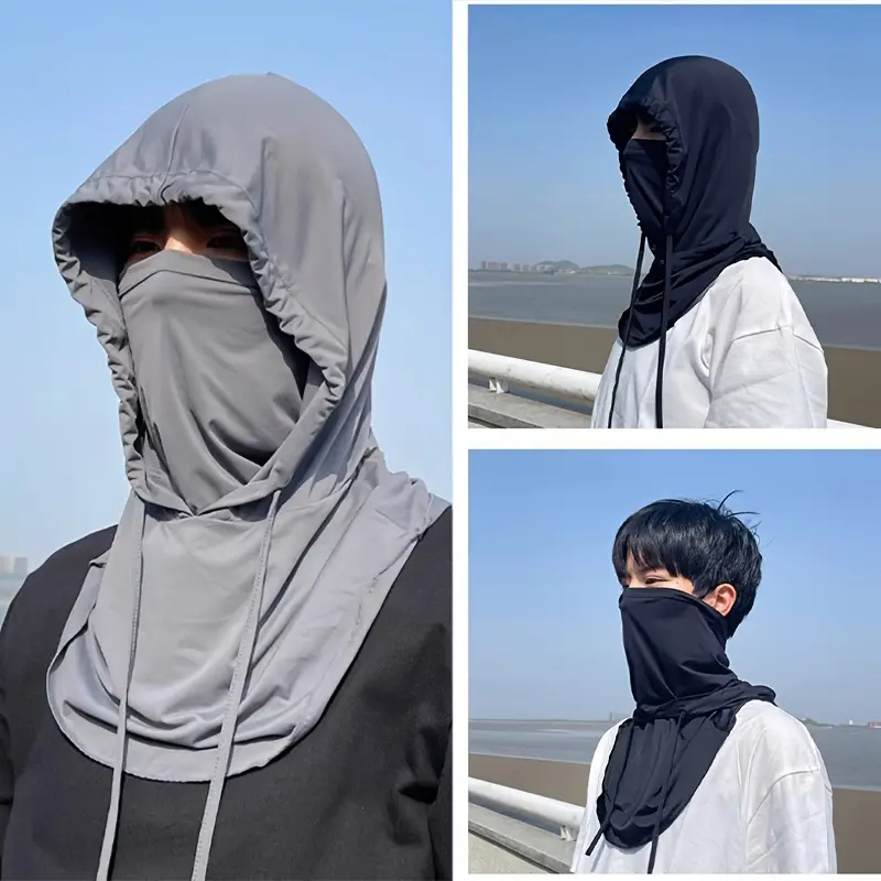 Fishing Mask Sun Protection - 360 Degree Lightweight Cooling Hood Sun