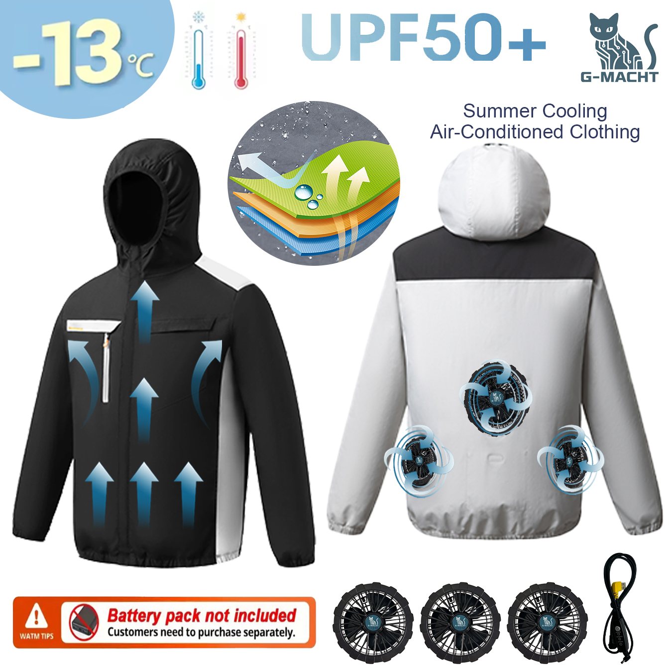 Summer Cool Vest Wearable Cool - Fishing Vest recension och pris