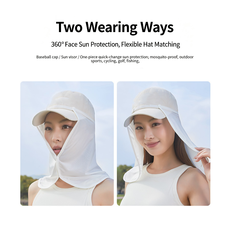 Summer Neck Drape Sun Protecti - Fishing Mask Sun Protection recension och pris