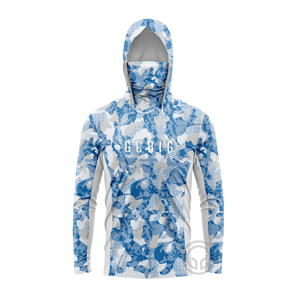 UPF50+ Sun-Protective Men Fish - Fishing Hoodie recension och pris